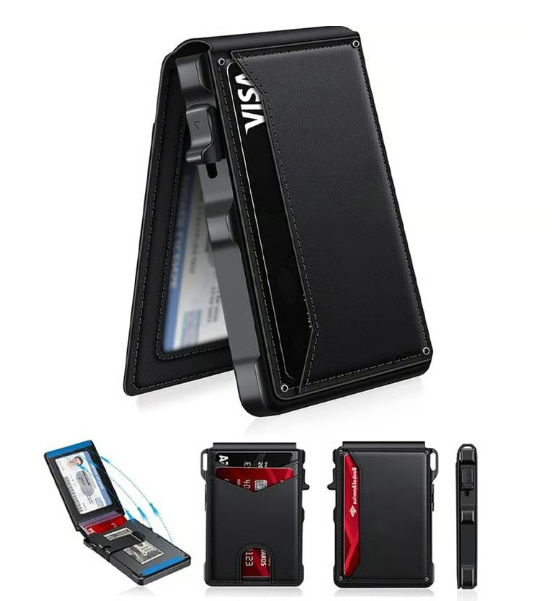 “Last Day! 50% OFF 🔥  Men's Multi-functional Business Wallet”