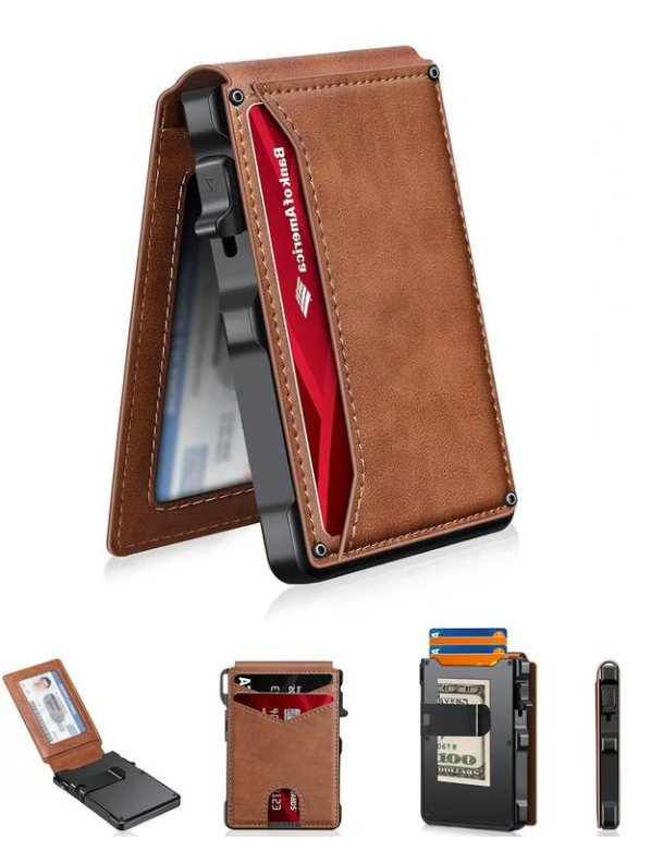 “Last Day! 50% OFF 🔥  Men's Multi-functional Business Wallet”